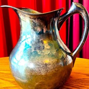 Rare Antique Silver Pitcher from The Middletown Plate Company.